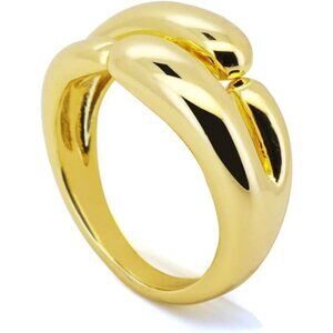 Women Dainty Statement Ring Big Freshwater Pearl Hypoallergenic Looks Luxury